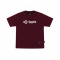 Ripple Emroidery Tee